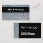 Metaal voor automatische Visitekaartje bouwcontrac (Voorkant / Achterkant)