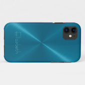 Metaal zeewier Roestvrij staal Kijk uit Case-Mate iPhone Case (Achterkant (horizontaal))