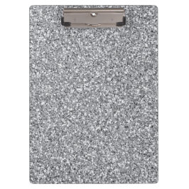 Metaal Zilver Glitter Klembord