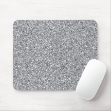 Metaal Zilver Glitter