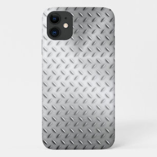 Metaalachtergrond en diamanten Case-Mate iPhone case