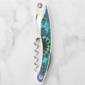 Metaalachtig Blauwgroen oog Kurkentrekker (Voorkant)