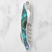 Metaalachtig Blauwgroen oog Kurkentrekker (Achterkant)