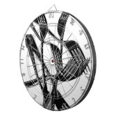 Metaalachtig Dartbord (Voorkant Rechts)