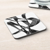 Metaalachtig Drankjes Onderzetter (Linkerzijde)