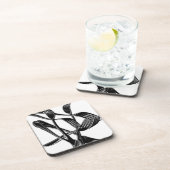 Metaalachtig Drankjes Onderzetter (Rechterzijde)