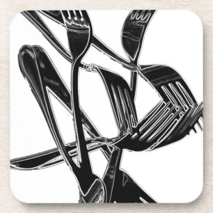 Metaalachtig Drankjes Onderzetter