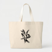 Metaalachtig Grote Tote Bag (Voorkant)