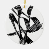 Metaalachtig Keramisch Ornament (Voorkant)