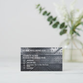 Metaalachtig lassen visitekaartje (Staand voorkant)