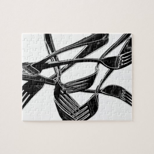 Metaalachtig Legpuzzel (Horizontaal)