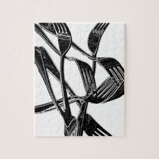 Metaalachtig Legpuzzel (Verticaal)