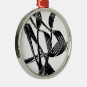 Metaalachtig Metalen Ornament (Rechts)