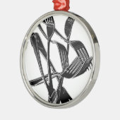 Metaalachtig Metalen Ornament (Links)