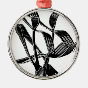 Metaalachtig Metalen Ornament