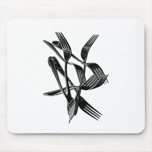 Metaalachtig Muismat (Voorkant)