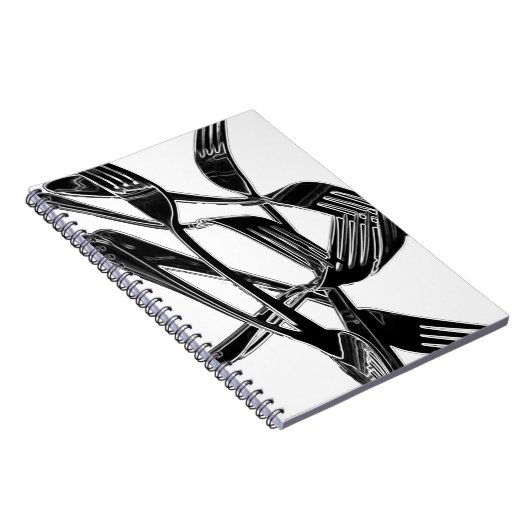 Metaalachtig Notitieboek (Rechterzijde)