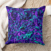 Metaalachtig Paars en Blauwgroen Kussen (Deken)