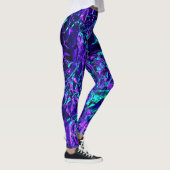 Metaalachtig Paars en Blauwgroen Leggings (Rechts)