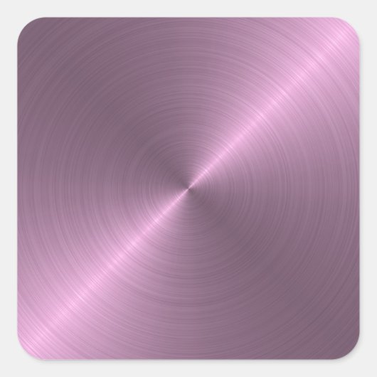 Metaalachtig Paars Vierkante Sticker (Voorkant)