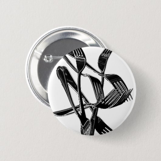 Metaalachtig Ronde Button 5,7 Cm (Voorkant /achterkant)