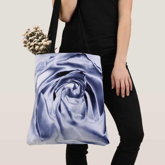 Metaalachtig Roos Grijze Canvas tas (Dichtbij)