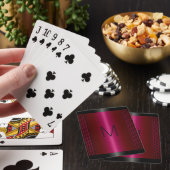 Metaalachtig RVS Metaal Uiterlijk Pokerkaarten (Insitu)
