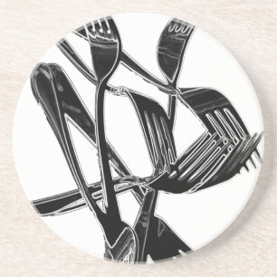 Metaalachtig Zandsteen Onderzetter