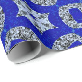 metaalachtige glans cadeaupapier (Rol Hoek)