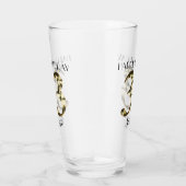 Metaalachtige gouden 33e verjaardag glas (Rechts)