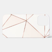 Metaalachtige kopertextuur met brons ontvlambaar Case-Mate iPhone case (Achterkant (horizontaal))