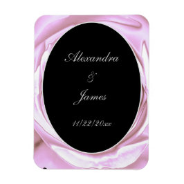 Metaalachtige Roze Flexibele Fotomagneet Magneet