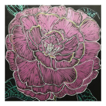 Metaalachtige Roze Roos