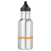 Metaalachtige sport Roestvrij stalen flesje Waterfles (Rechts)