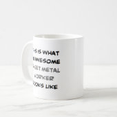 metaalbewerker, geweldige koffiemok (Voorkant links)