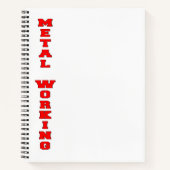 metaalbewerking notitieboek (Voorkant)