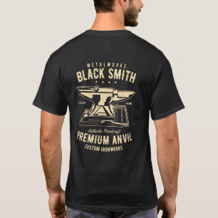 Metaalbewerking Smederij Aambeeld T-shirt