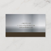 Metaalbewerking, visitekaartjes (Achterkant)