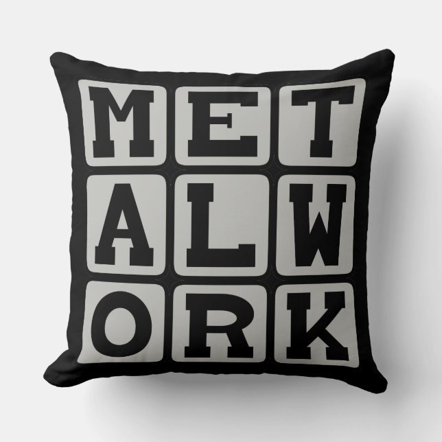 Metaalbewerking, Werken Met Metaal Kussen (Voorkant)