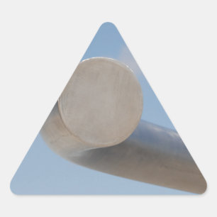 Metaalblauwe luchten sticker
