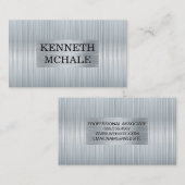 Metaalborstel | Kleine industrie Visitekaartje (Voorkant / Achterkant)