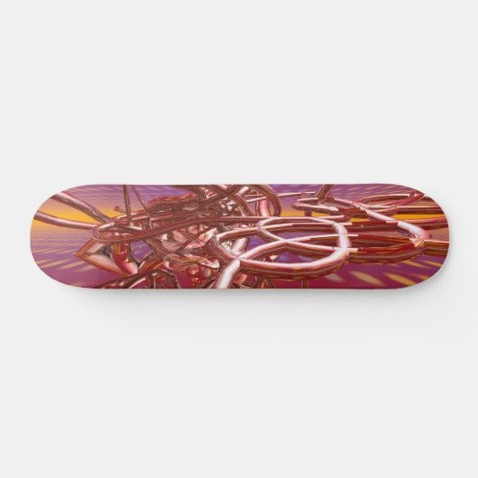 Metaalbuizen Abstract - 02 Skateboard (Horizontaal)