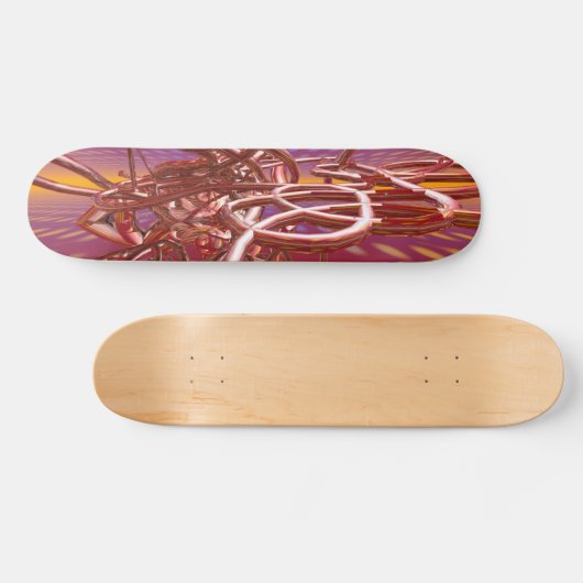 Metaalbuizen Abstract - 02 Skateboard (Horizontaal)