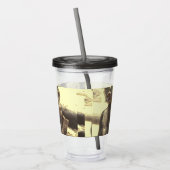 metaalchimp acryl drinkbeker (Links)