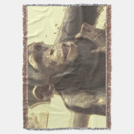 metaalchimp deken (Voorkant Verticaal)