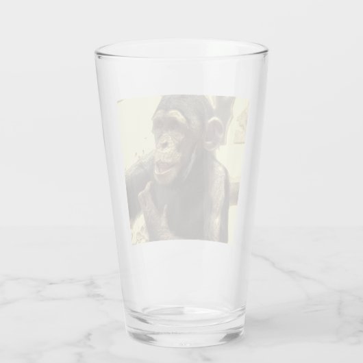 metaalchimp glas (Achterkant)