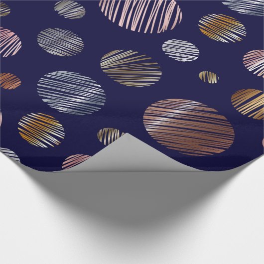 Metaalcirkels Cadeaupapier (Hoek)