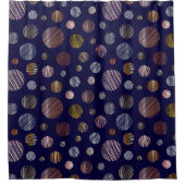 Metaalcirkels Douchegordijn (Voorkant)