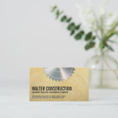 Metaalcirkelzagen | Houtkorrels | Bouw Visitekaartje (Staand voorkant)