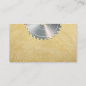 Metaalcirkelzagen | Houtkorrels | Bouw Visitekaartje (Achterkant)